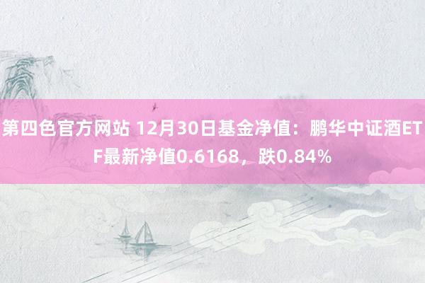 第四色官方网站 12月30日基金净值：鹏华中证酒ETF最新净值0.6168，跌0.84%