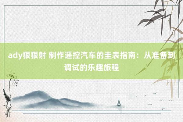 ady狠狠射 制作遥控汽车的圭表指南：从准备到调试的乐趣旅程